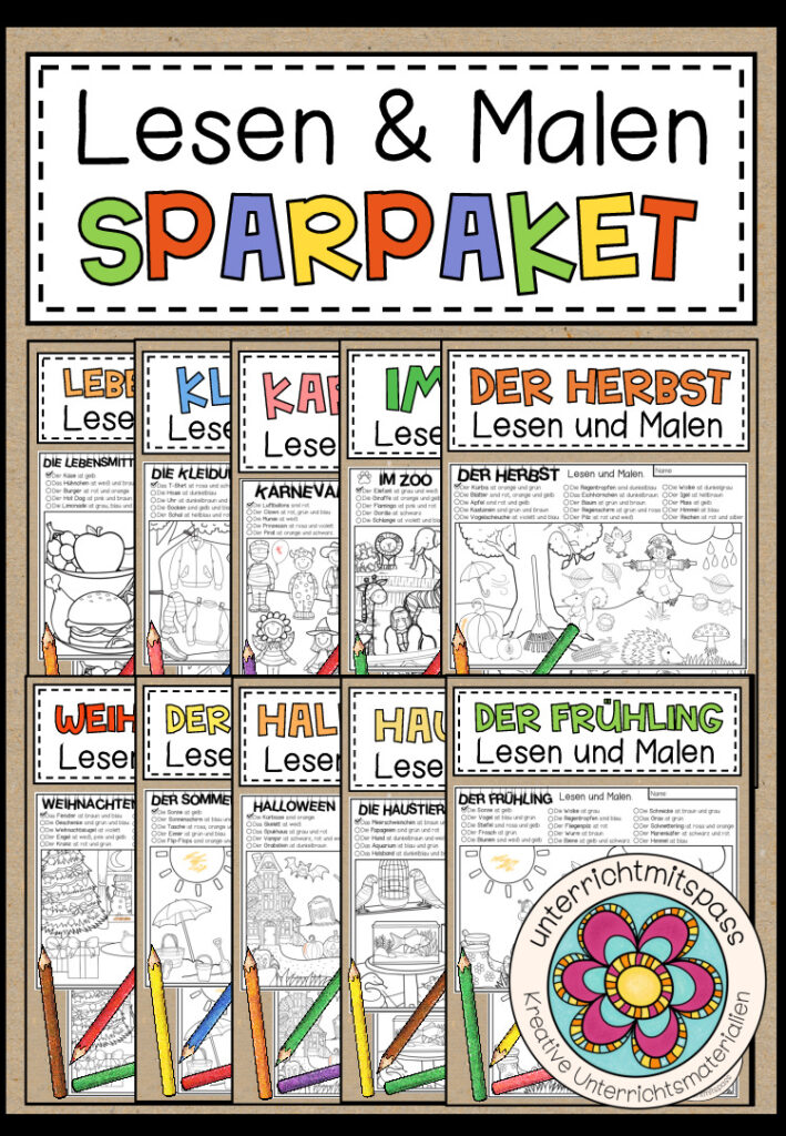 LESEN & MALEN – SPARPAKET (wachsendes Paket)