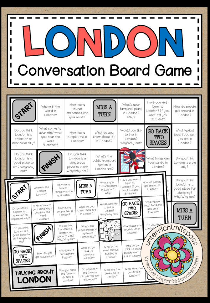 LONDON – Conversation Board Game