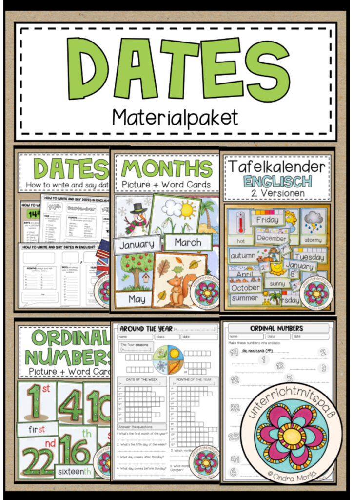 All about DATES – Materialpaket
