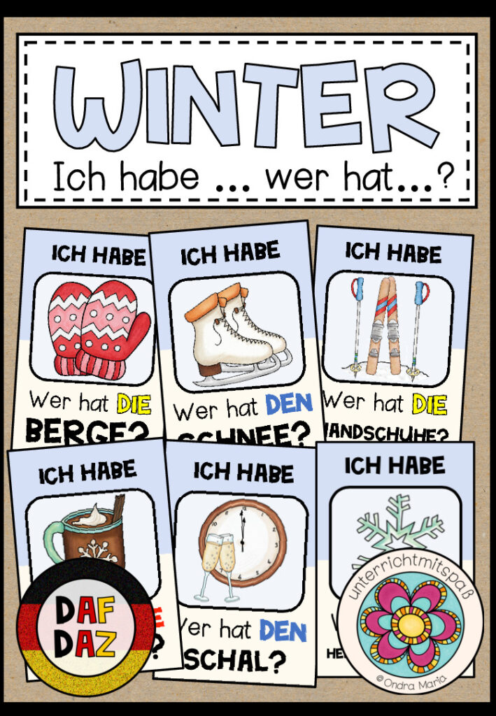 Winter – Ich habe … wer hat …?