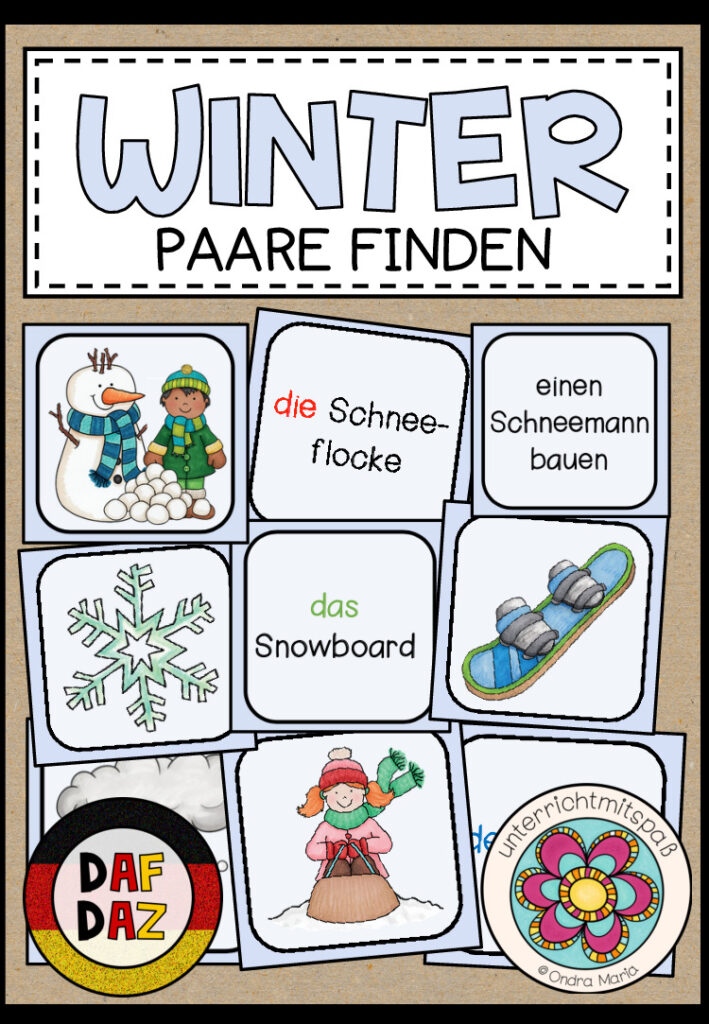 Winter – PAARE FINDEN (DAF/DAZ)