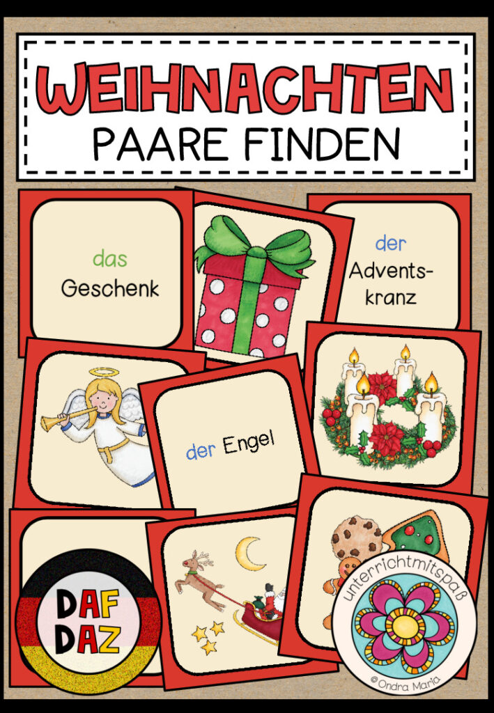 WEIHNACHTEN – PAARE FINDEN (DAF/DAZ)