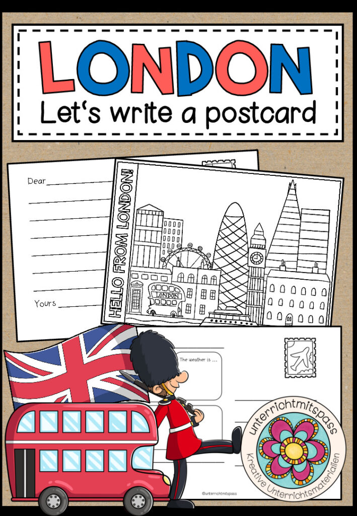 LONDON – Let’s write a postcard!