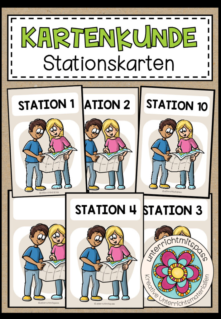 KARTENKUNDE – Stationskarten