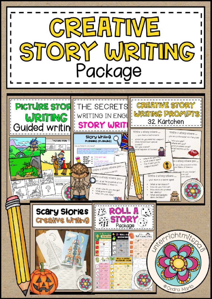 Creative Story Writing Package – Materialpaket