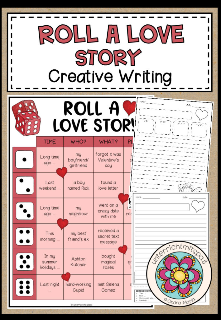 Roll a love story – Creative Writing