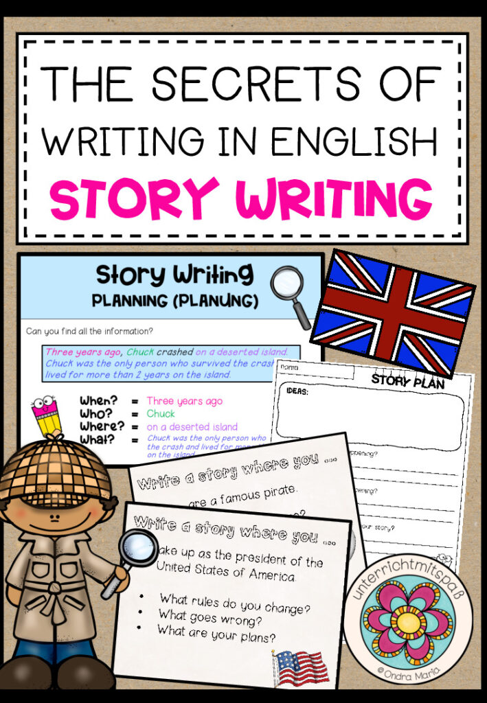 WRITING – HOW TO WRITE STORIES IN ENGLISH