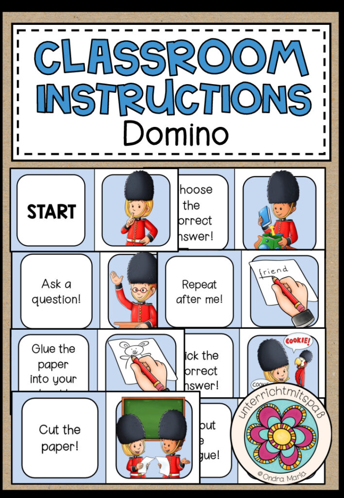 Classroom Instructions – Reading Domino