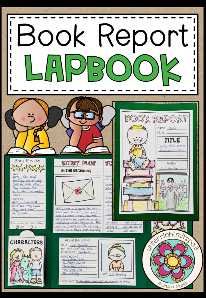 Book Report – Lapbook