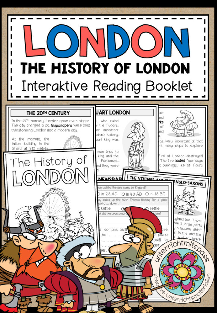 THE HISTORY OF LONDON – Interactive Reading Booklet