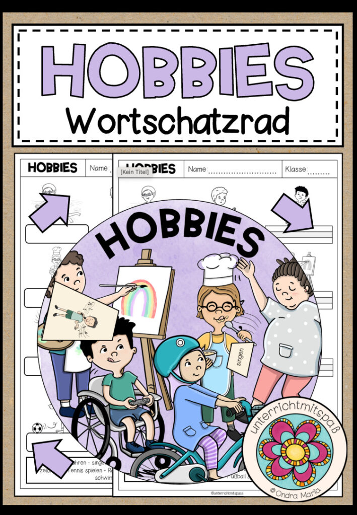 HOBBYS – Wortschatzrad