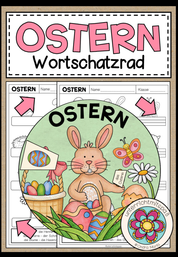OSTERN – Wortschatzrad