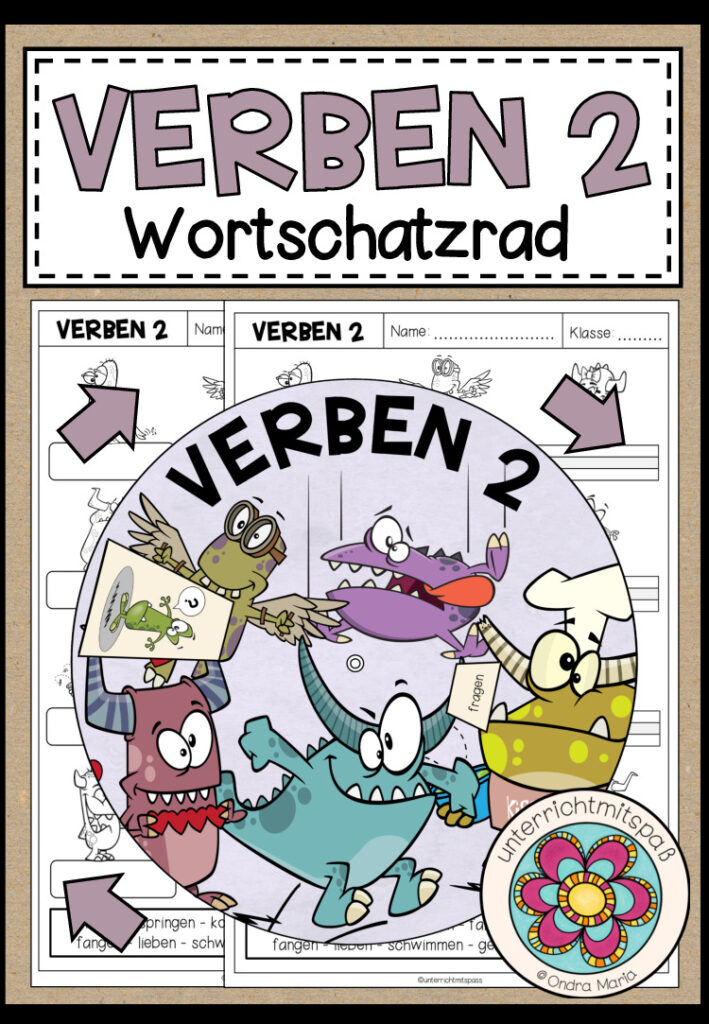 VERBEN 2 – Wortschatzrad
