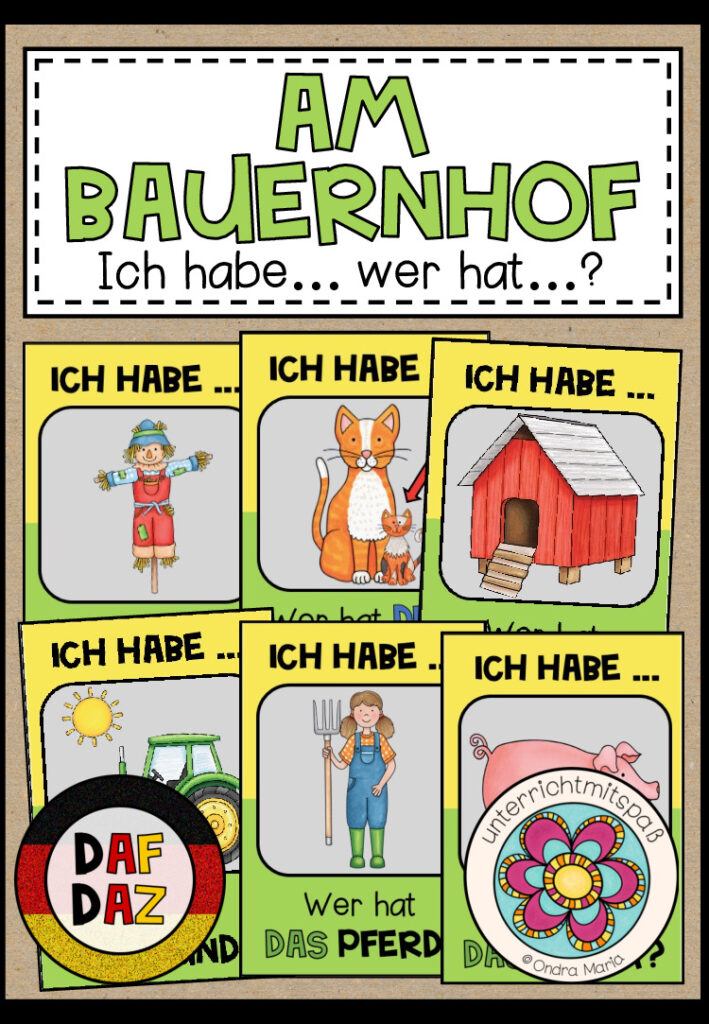 AM BAUERNHOF – Ich habe… Wer hat…? (DAF/DAZ)