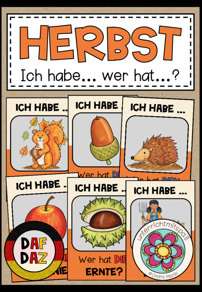 HERBST – Ich habe… Wer hat…? (DAF/DAZ)