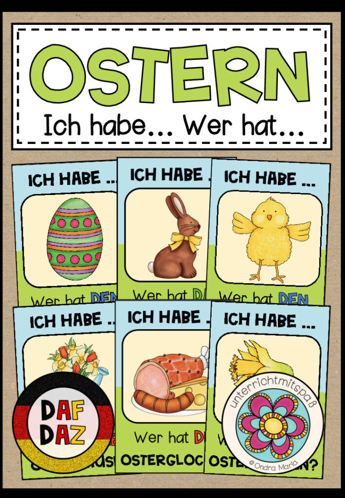 OSTERN – Ich habe… Wer hat…? (DAF/DAZ)