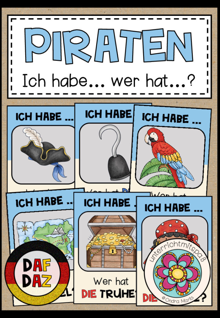 PIRATEN – Ich habe… Wer hat…? (DAF/DAZ)