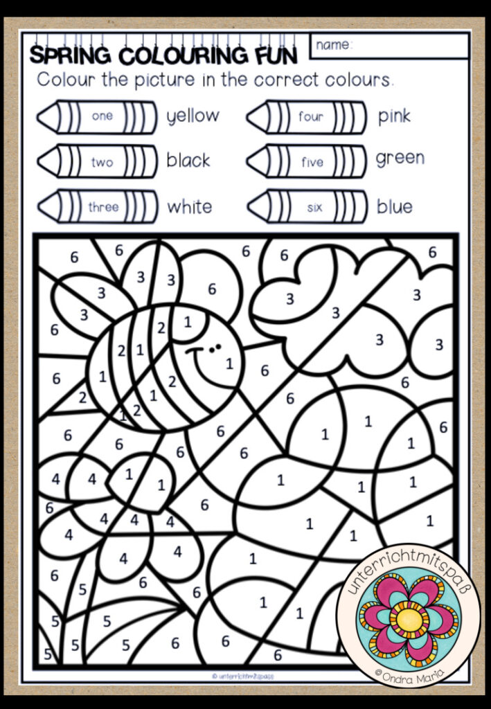 SPRING – Colouring Fun