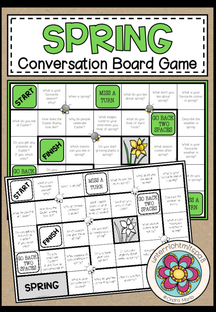 SPRING – Conversation Board Game
