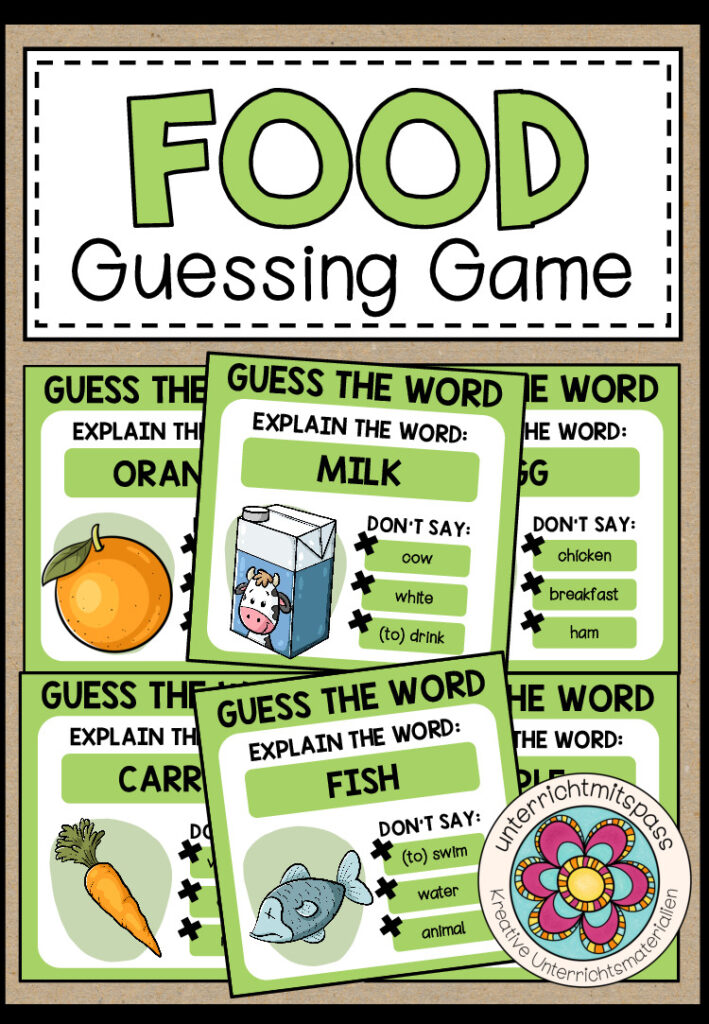 FOOD – Guess the word