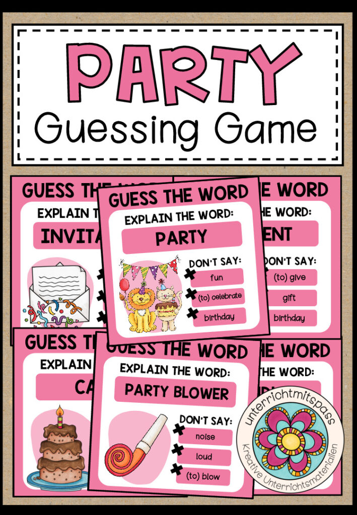 PARTY – Guess the word