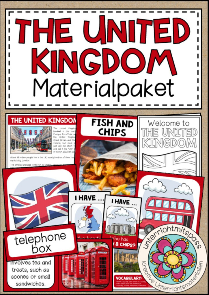 THE UNITED KINGDOM – Materialpaket