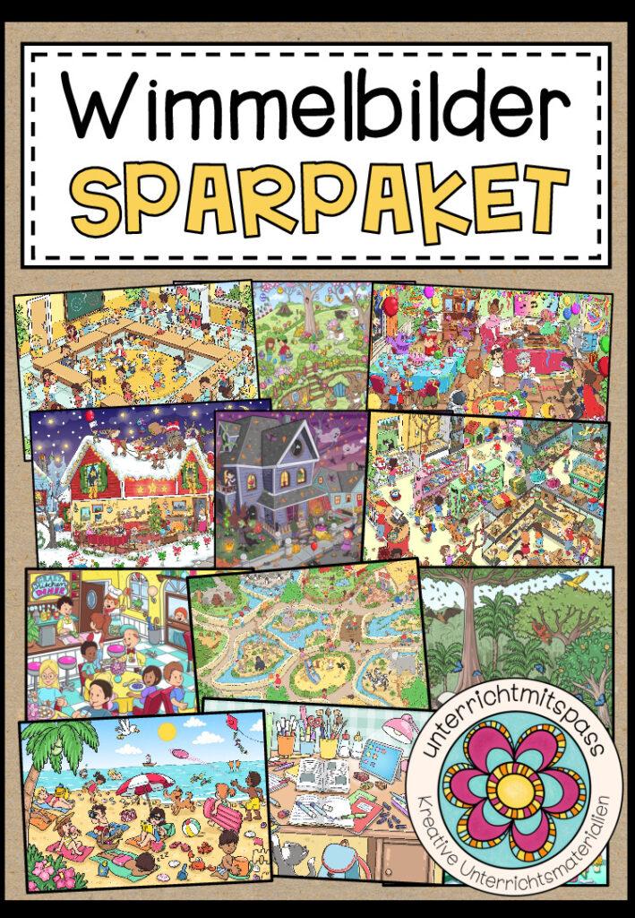 WIMMELBILDER – SPARPAKET (wachsendes Paket)