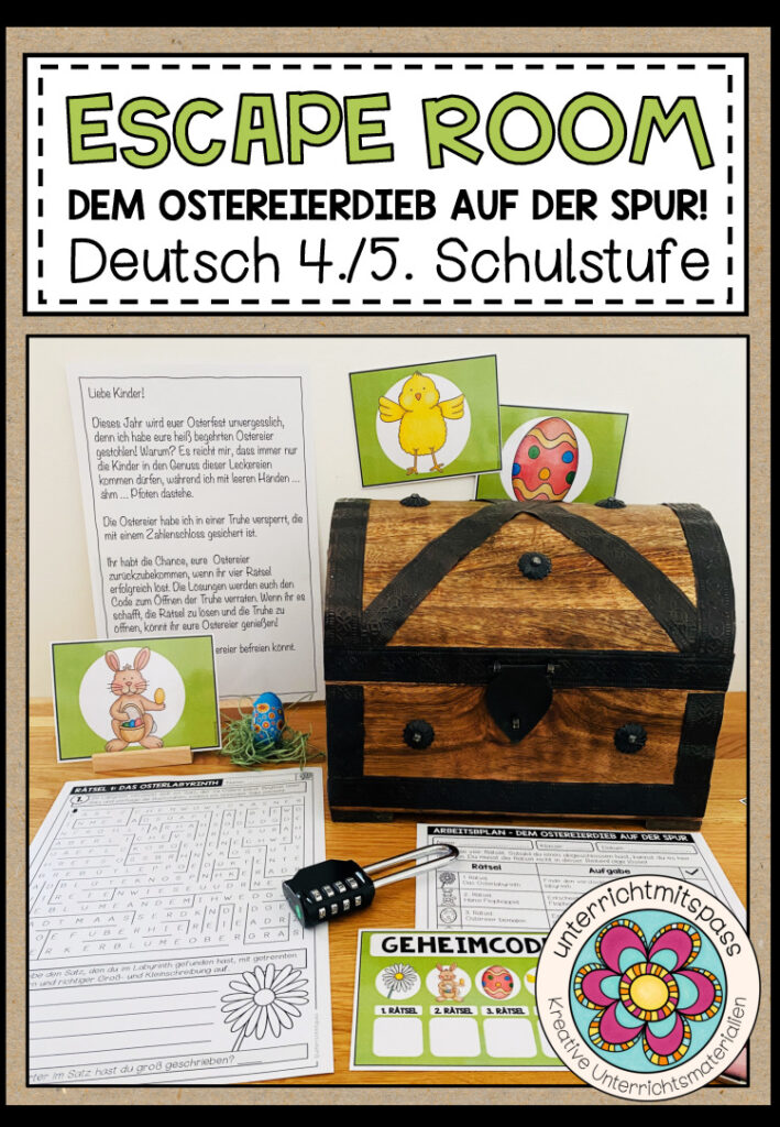 DEM OSTEREIERDIEB AUF DER SPUR! – Escape Room (Deutsch 4./5. Schulstufe)