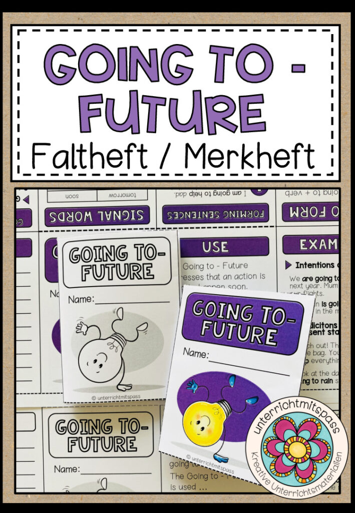 GOING TO – FUTURE – Faltheft (Merkheft)
