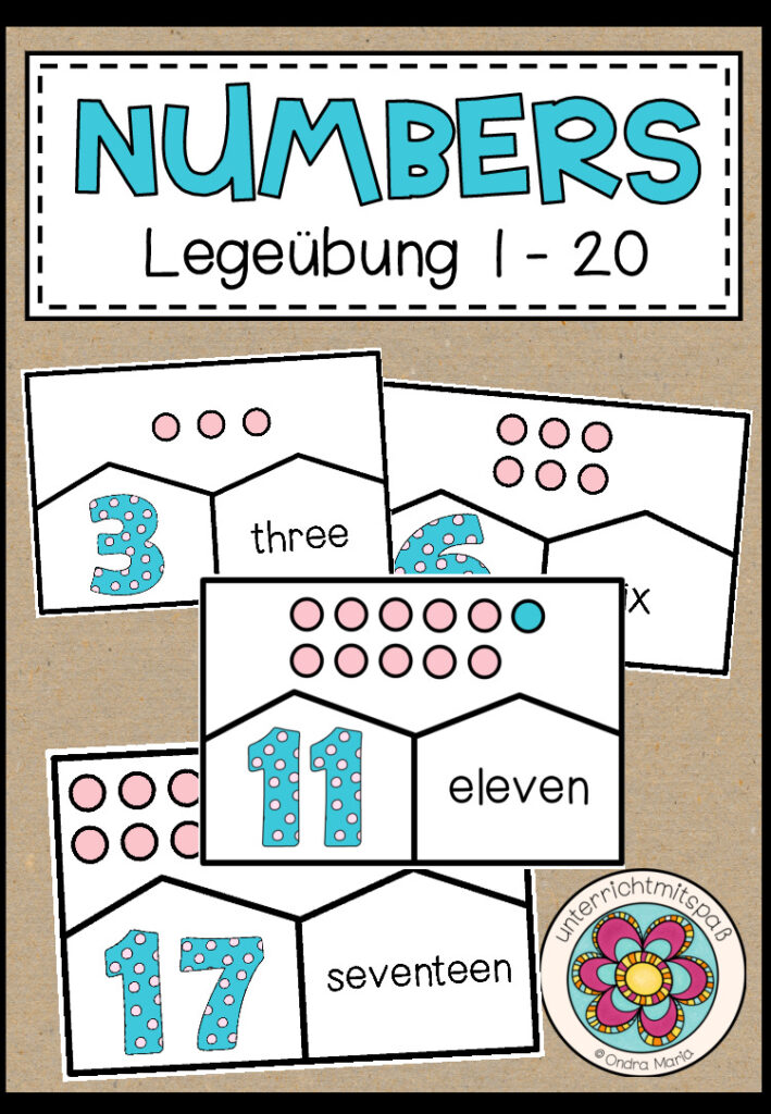 NUMBERS 1-20 – Legeübung
