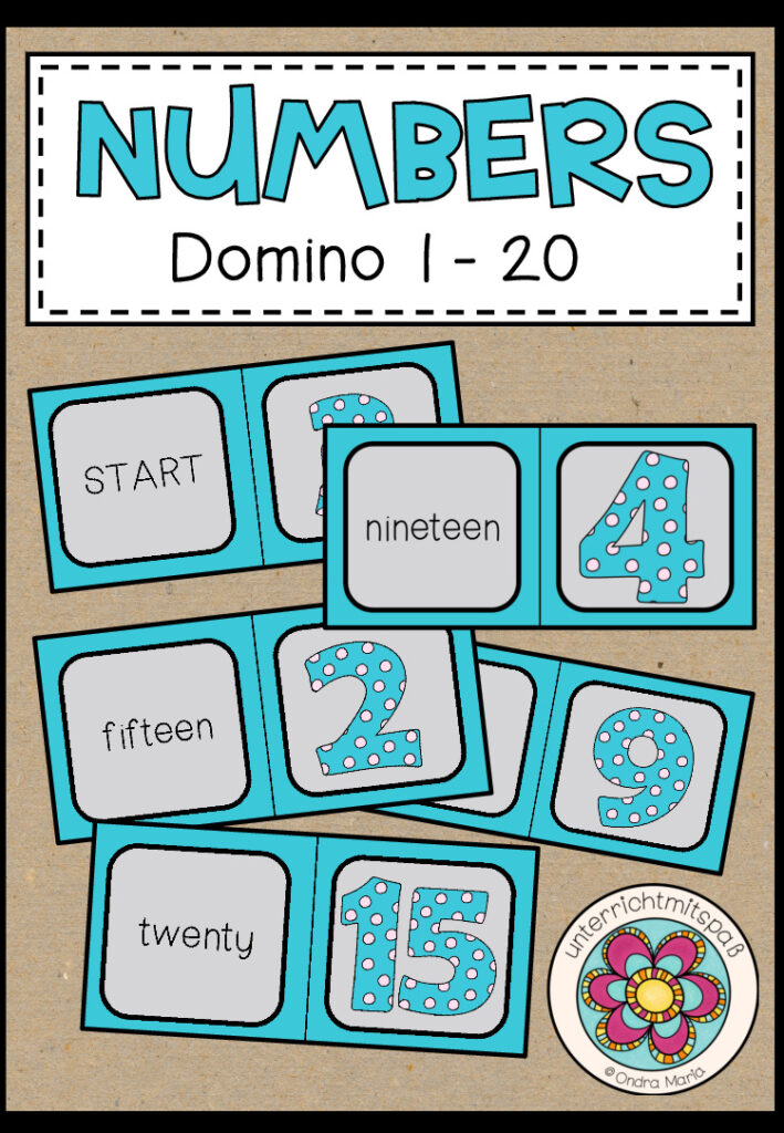 Numbers 1-20 DOMINO