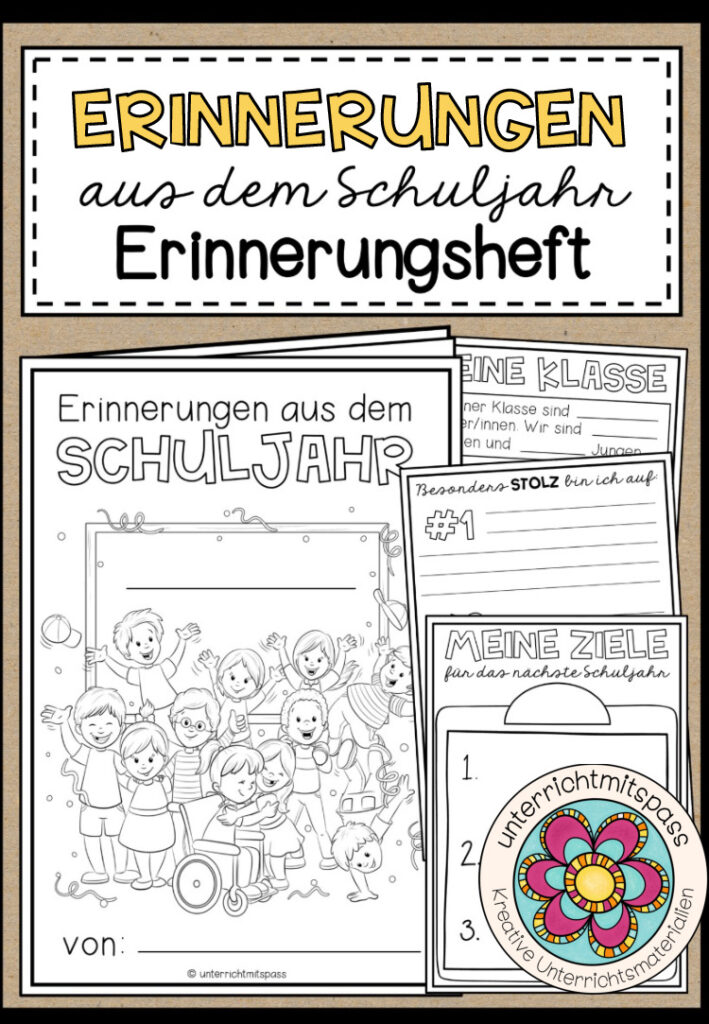 MEIN SCHULJAHR – Erinnerungsheft (Abschlusszeitung)