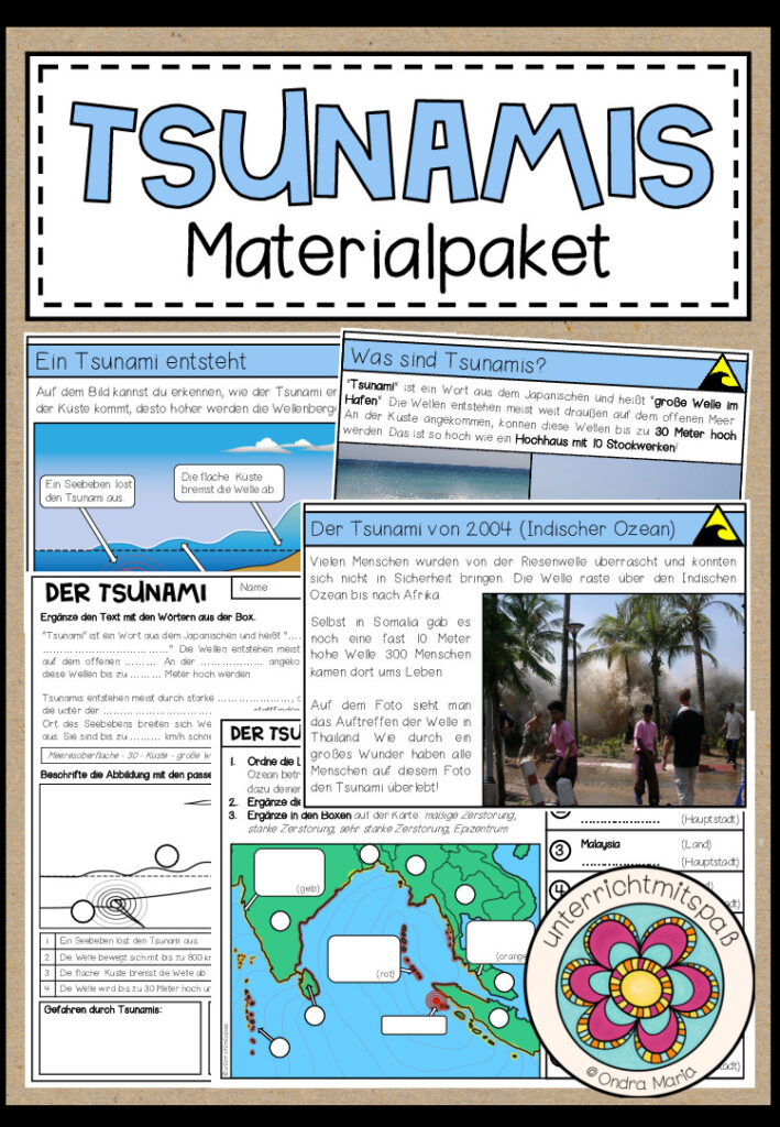 TSUNAMIS – Materialpaket
