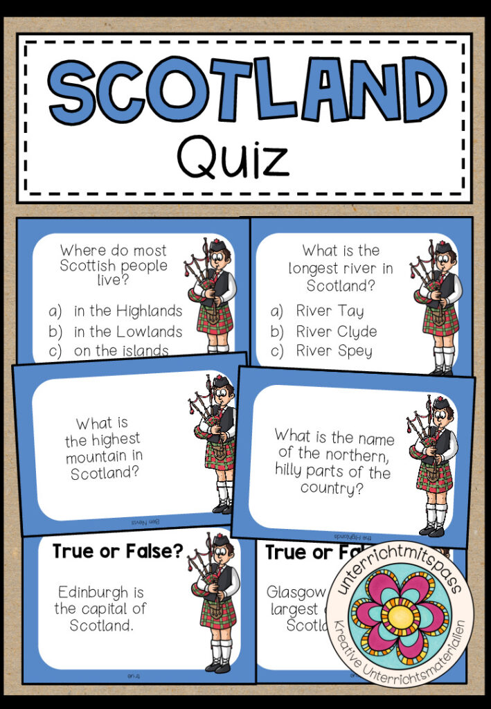SCOTLAND – Quiz