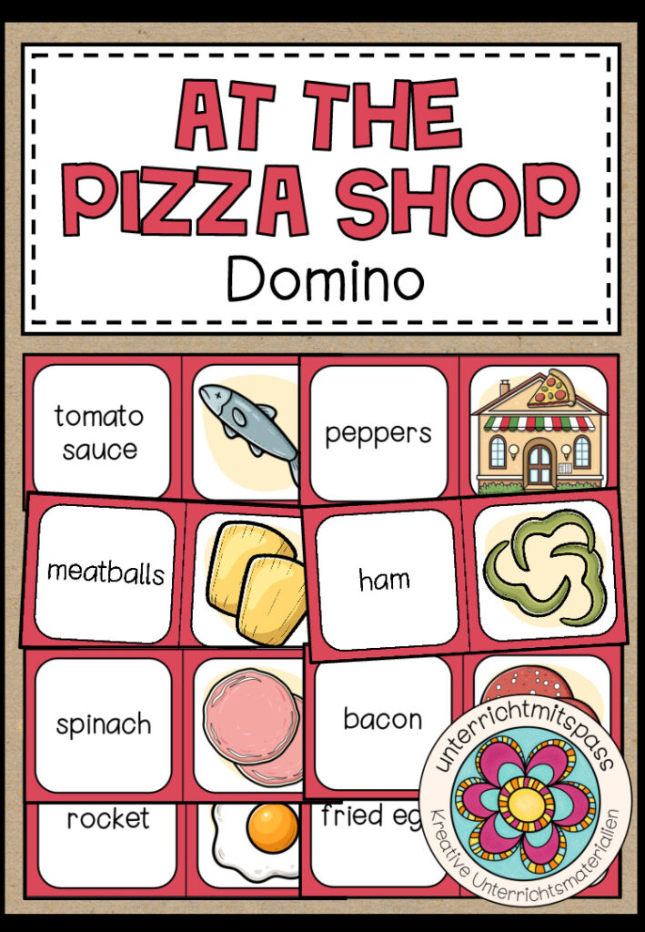 AT THE PIZZA SHOP – Domino
