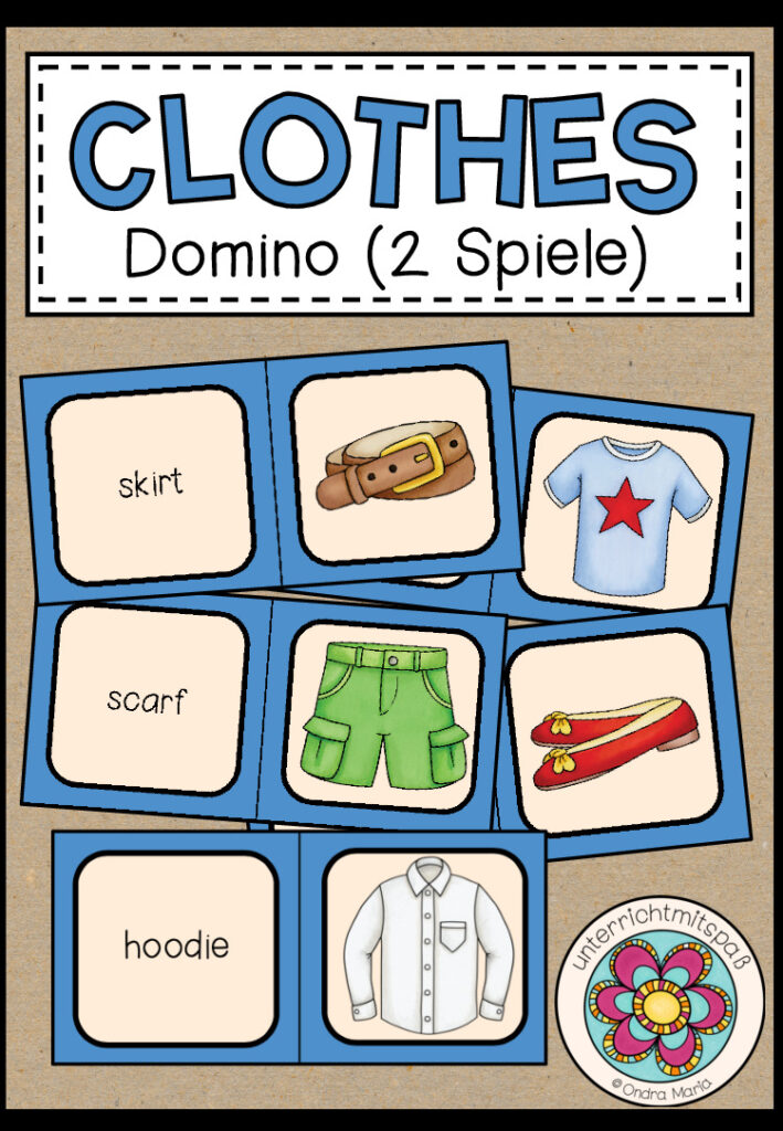 CLOTHES – Domino (2 Spiele)