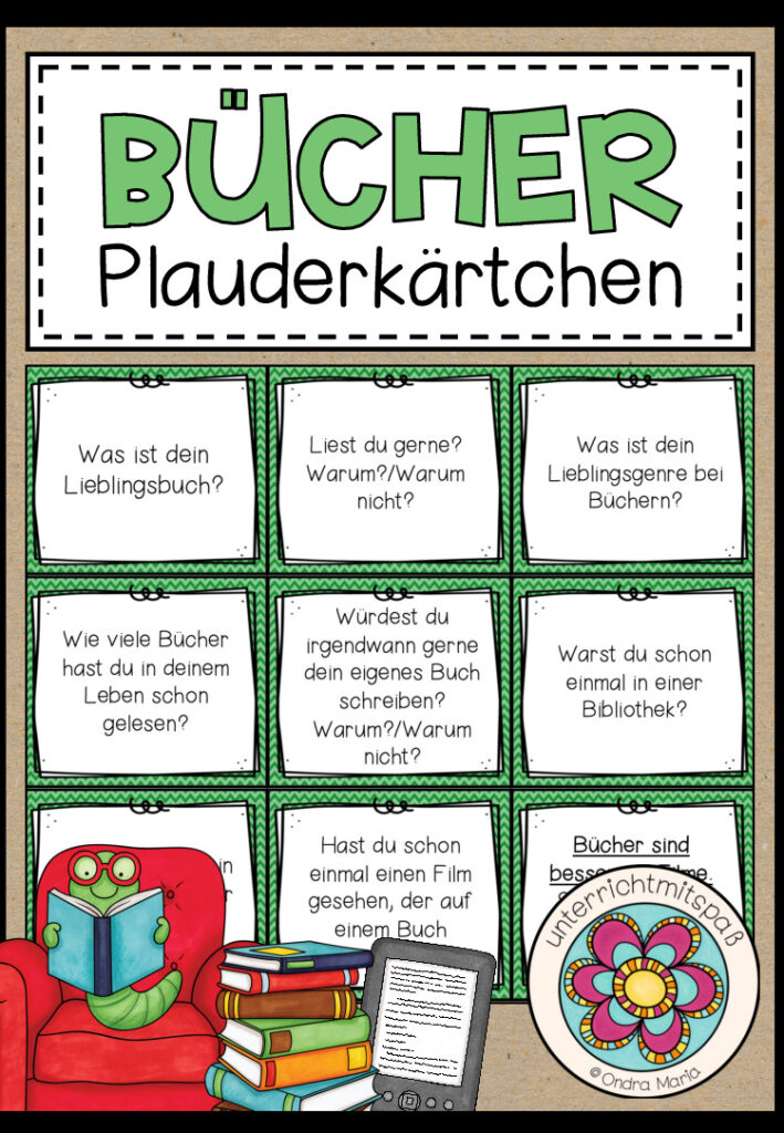 BÜCHER – Plauderkärtchen