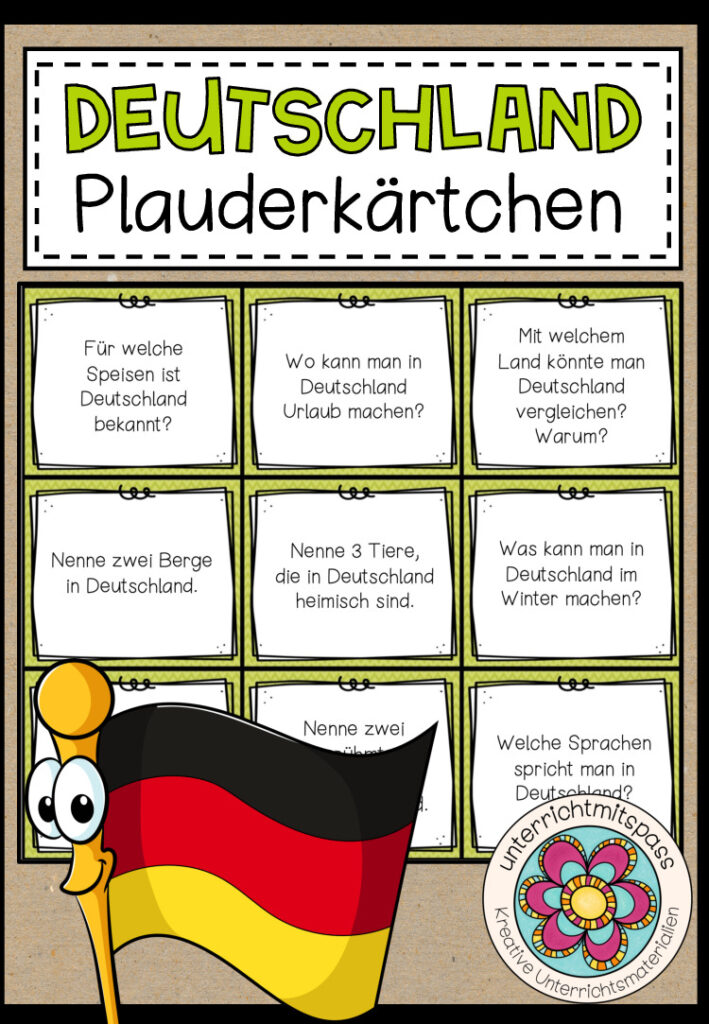 DEUTSCHLAND – Plauderkärtchen