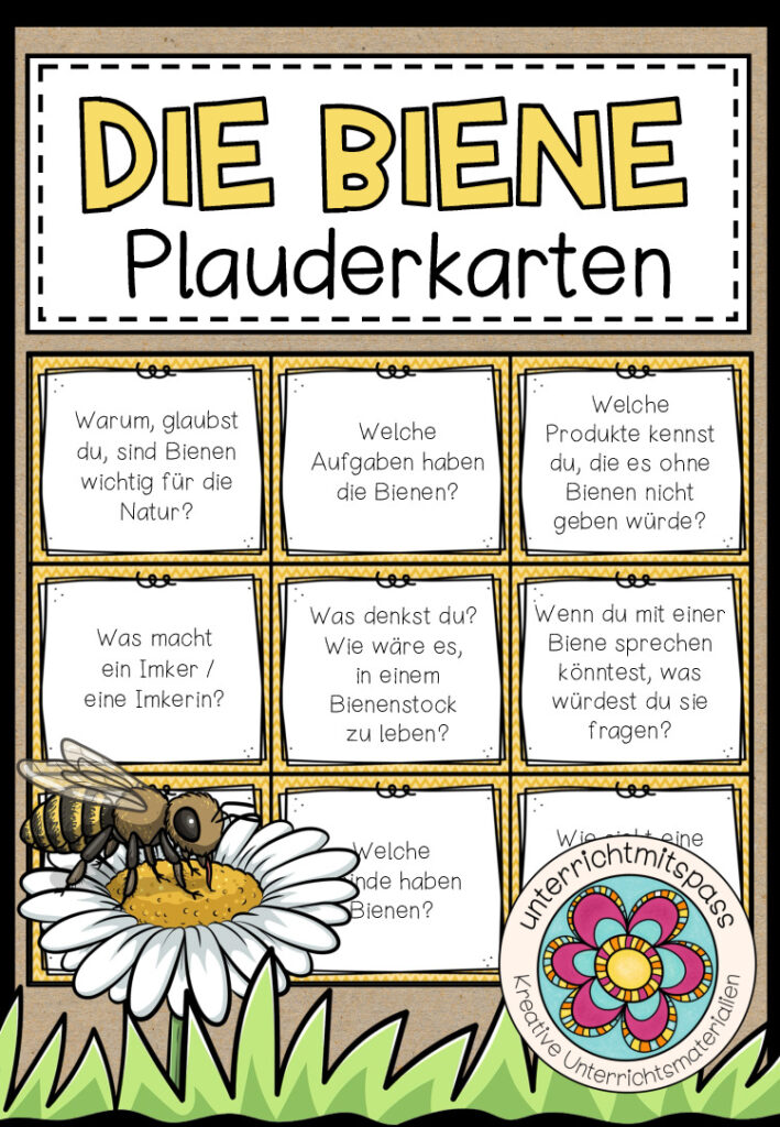 DIE BIENE – Plauderkarten