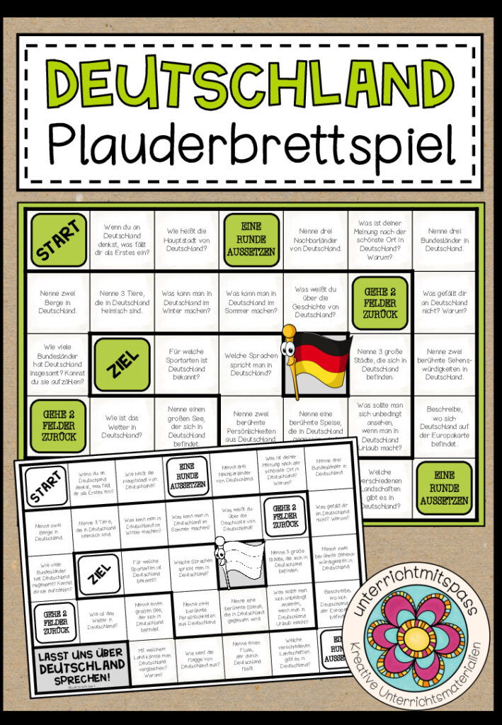 DEUTSCHLAND – Plauderbrettspiel
