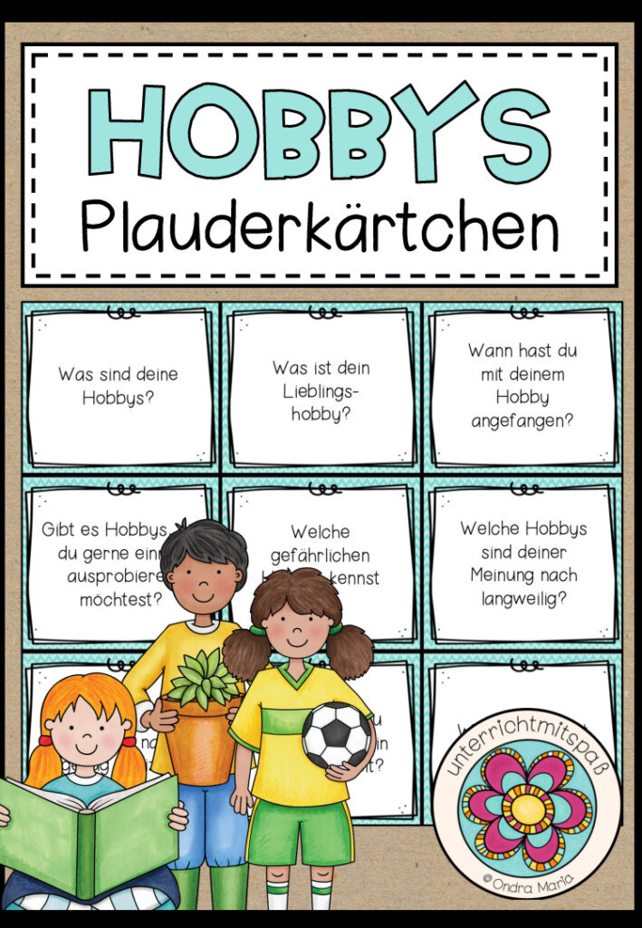 HOBBYS UND FREIZEIT – Plauderkärtchen