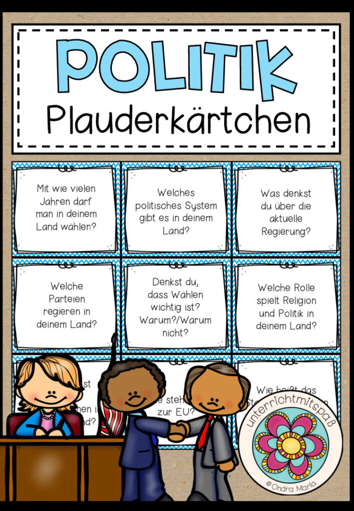 POLITIK – Plauderkärtchen