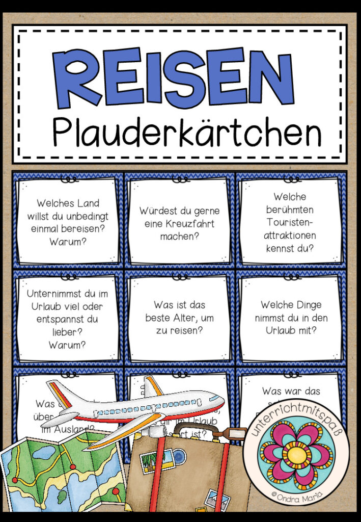 REISEN – Plauderkärtchen