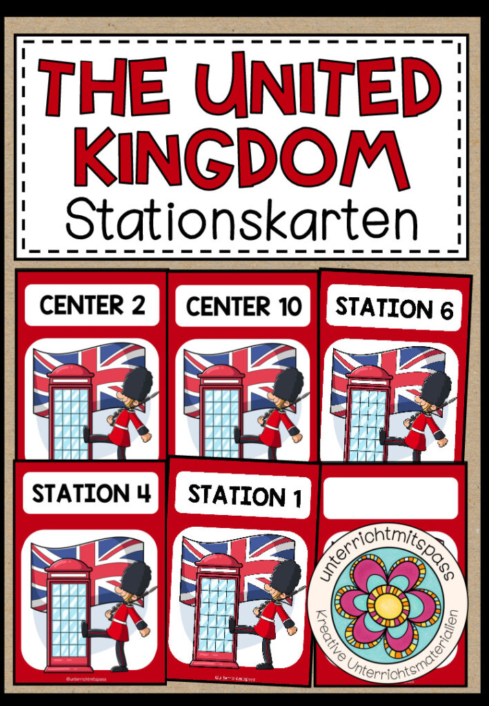 THE UNITED KINGDOM – Stationskarten