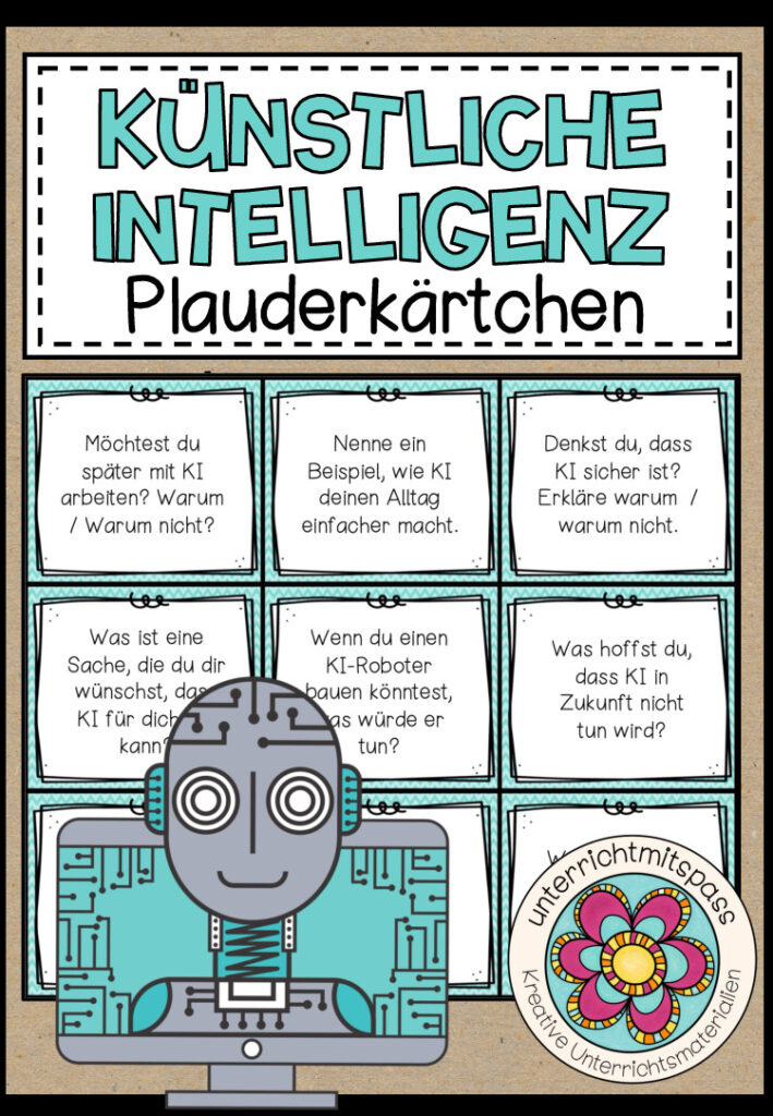 Künstliche Intelligenz (KI) – Plauderkärtchen