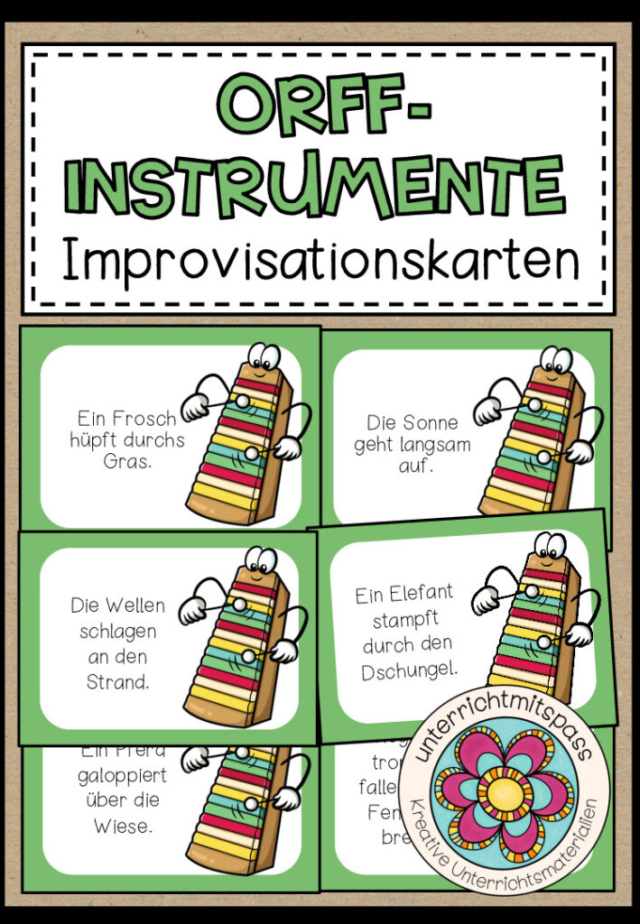 ORFF-INSTRUMENTE – Improvisationskarten