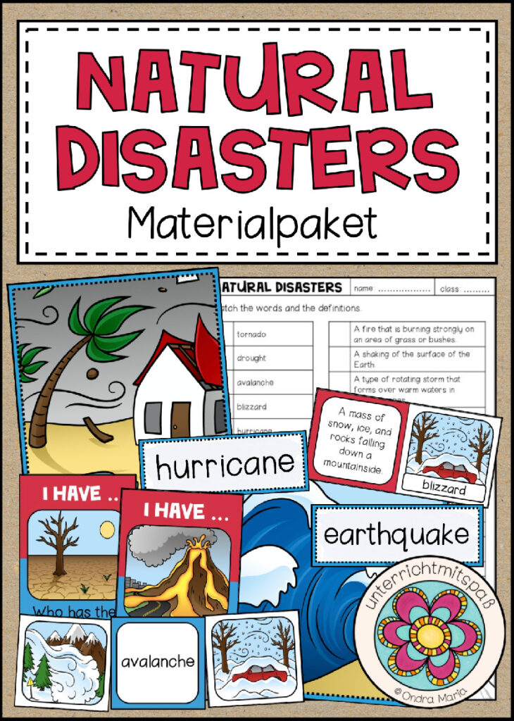 NATURAL DISASTERS – Materialpaket