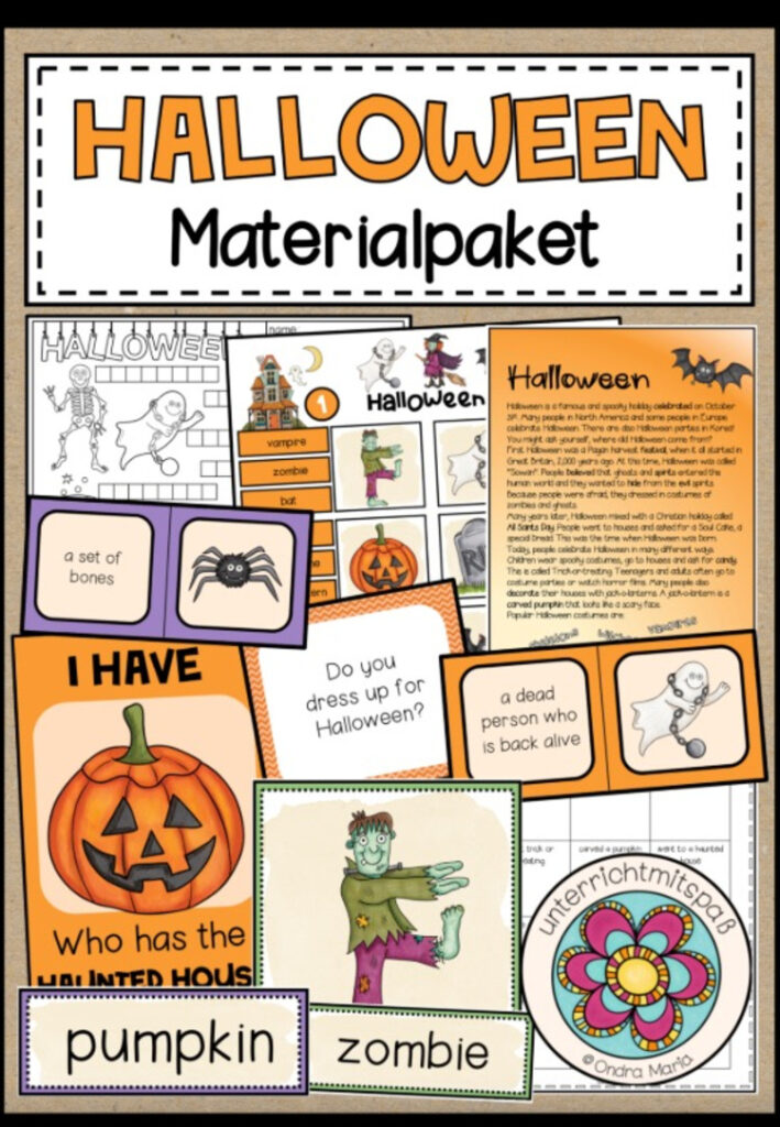 HALLOWEEN – SPARPAKET (Englisch) 4.-8. Schulstufe