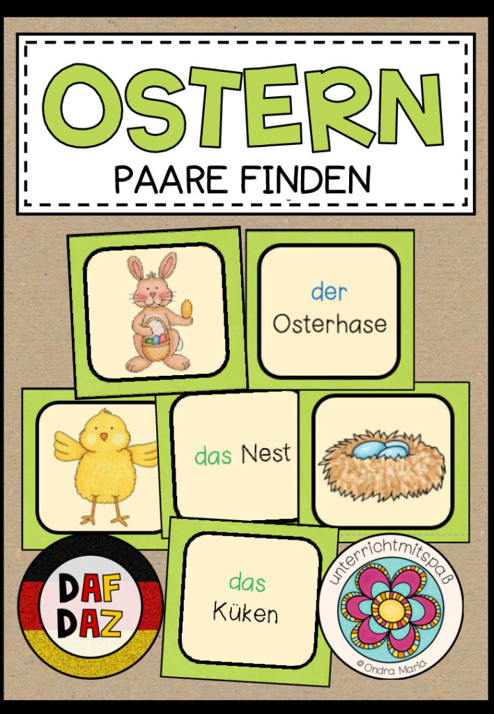 OSTERN – PAARE FINDEN (DAF/DAZ)