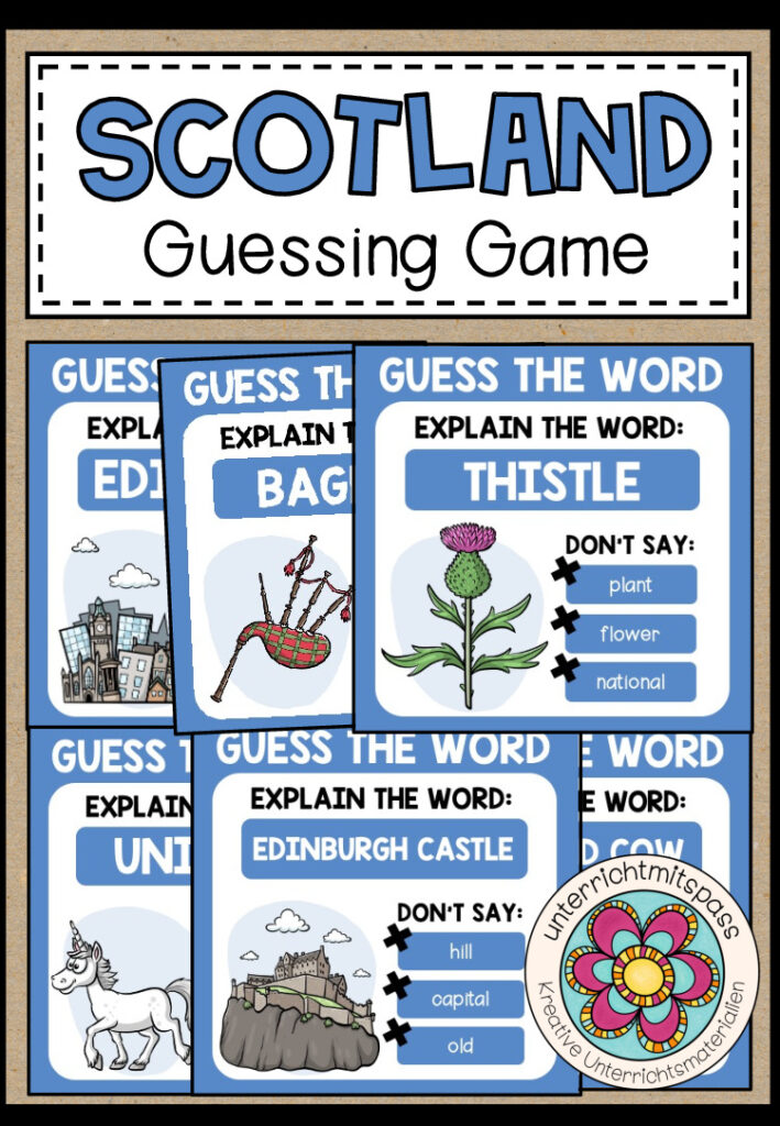 SCOTLAND – Guess the word!